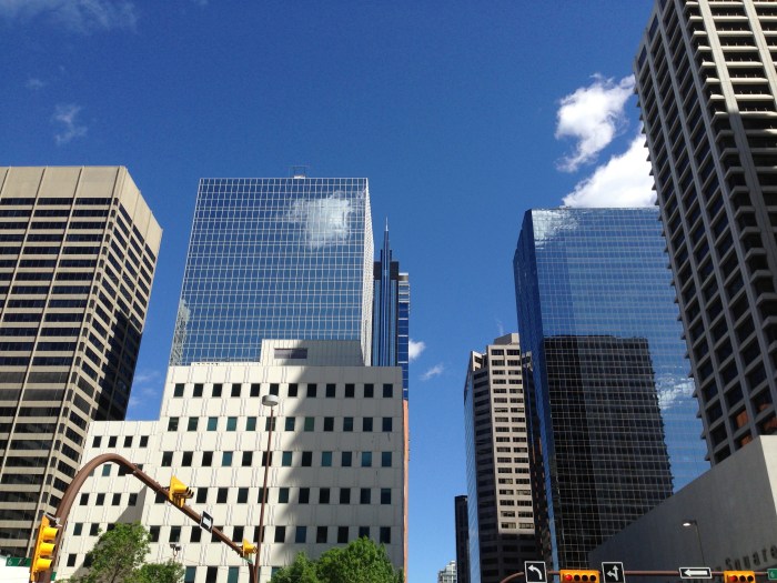 Clouds in Skyscapers
